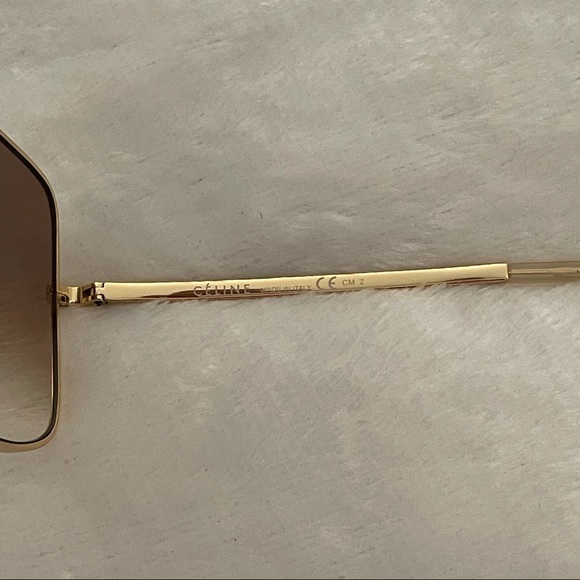 CELINE Sunglasses CL 41808/S Gold - Picture 6 of 13